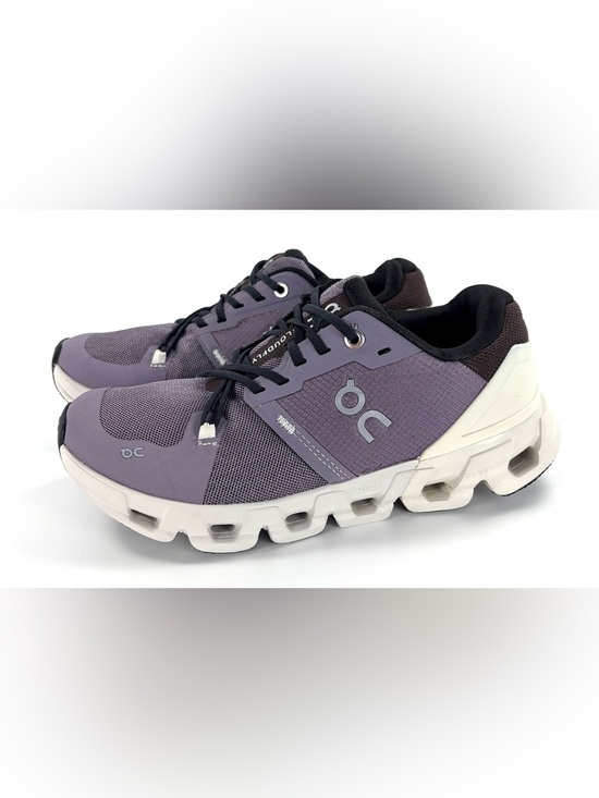 On Running Shoes - On Cloudflyer 4 Women’s Running Shoes Shark Pearl Purple Size 6